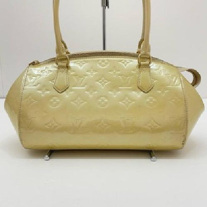Louis Vuitton Hand Bag Tote Purse Monogram M91491 Yellow Authentic