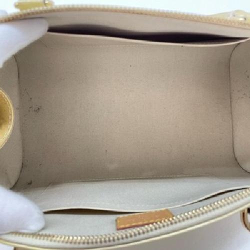Louis Vuitton Hand Bag Tote Purse Monogram M91491 Yellow Authentic