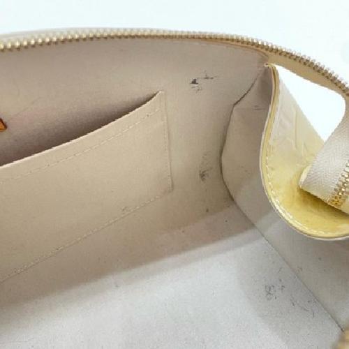 Louis Vuitton Hand Bag Tote Purse Monogram M91491 Yellow Authentic