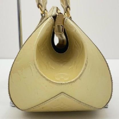 Louis Vuitton Hand Bag Tote Purse Monogram M91491 Yellow Authentic