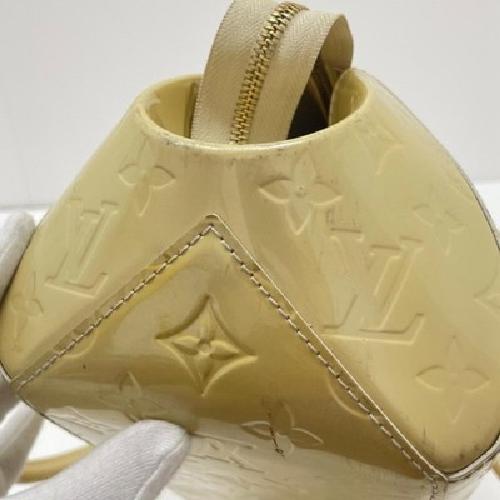 Louis Vuitton Hand Bag Tote Purse Monogram M91491 Yellow Authentic