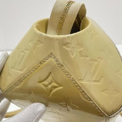 Louis Vuitton Hand Bag Tote Purse Monogram M91491 Yellow Authentic