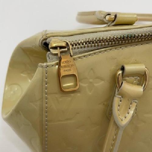 Louis Vuitton Hand Bag Tote Purse Monogram M91491 Yellow Authentic