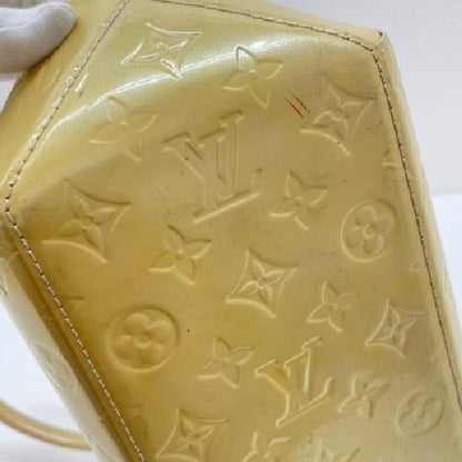 Louis Vuitton Hand Bag Tote Purse Monogram M91491 Yellow Authentic