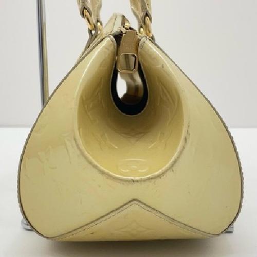 Louis Vuitton Hand Bag Tote Purse Monogram M91491 Yellow Authentic