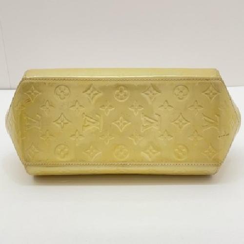 Louis Vuitton Hand Bag Tote Purse Monogram M91491 Yellow Authentic