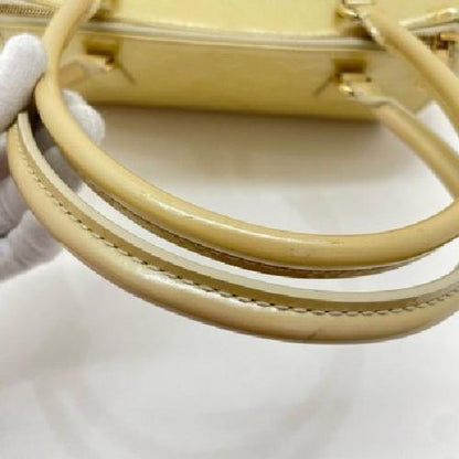 Louis Vuitton Hand Bag Tote Purse Monogram M91491 Yellow Authentic