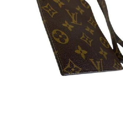 Louis Vuitton Shoulder Bag Purse Monogram PVC Brown Authentic