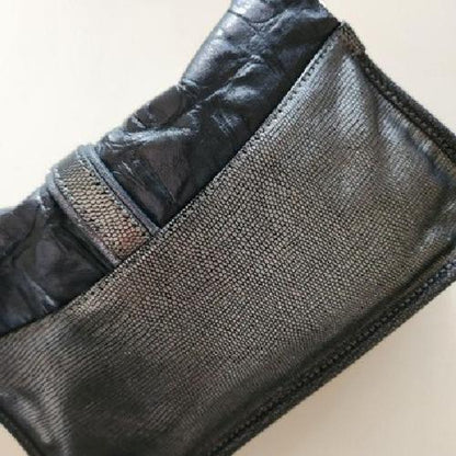 Longchamp Shoulder Bag Purse Chain Leather Authentic