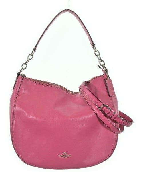COACH Shoulder Bag Purse Pink Authentic