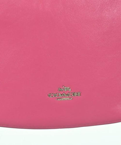 COACH Shoulder Bag Purse Pink Authentic