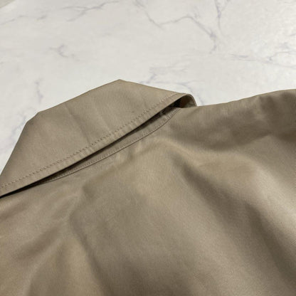BURBERRY LONDON Coat Nova Check Asian fit M US size S Honey Beige Authentic