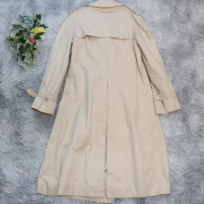 BURBERRY Coat Nova Check Asian fit S US size XS Beige Authentic