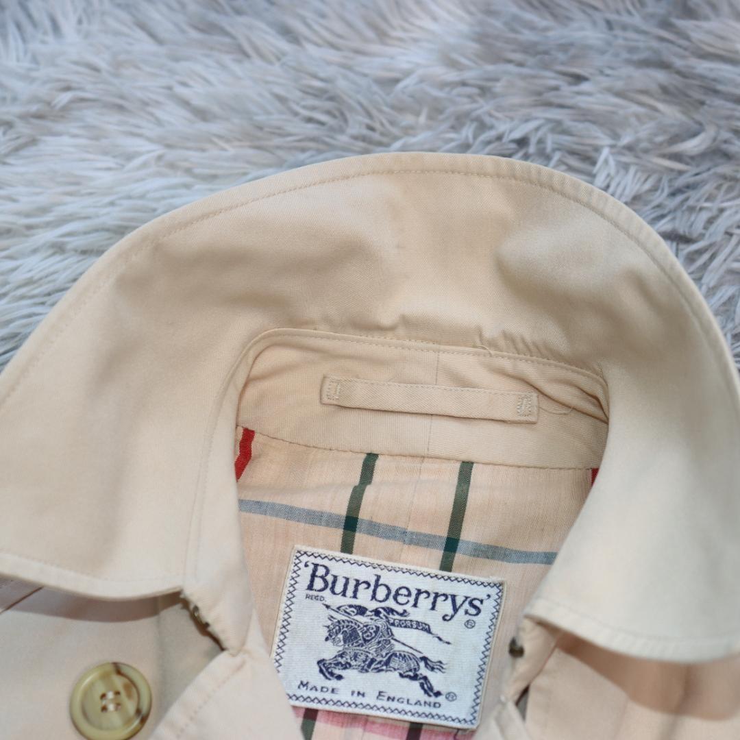 BURBERRY Coat Nova Check Asian fit S US size XS Beige Authentic