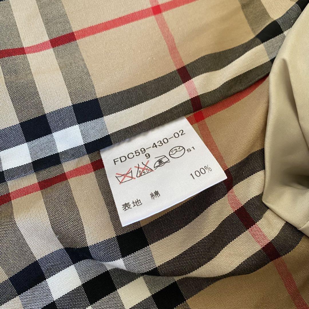 BURBERRY LONDON Coat Nova Check Asian fit M US size S Beige Authentic