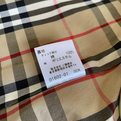 BURBERRY LONDON Coat Nova Check Asian fit M US size S Beige Authentic