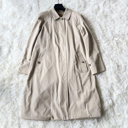 BURBERRY Coat Nova Check Asian fit M US size S Beige Authentic