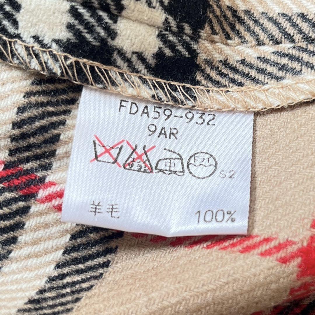 BURBERRY Coat Nova Check Asian fit M US size S Beige Authentic