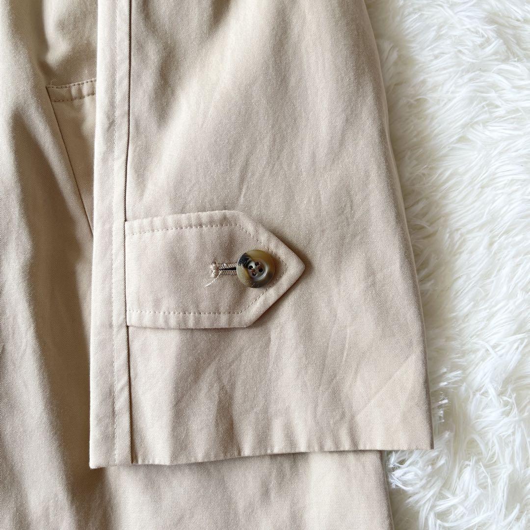 BURBERRY Coat Nova Check Asian fit M US size S Beige Authentic