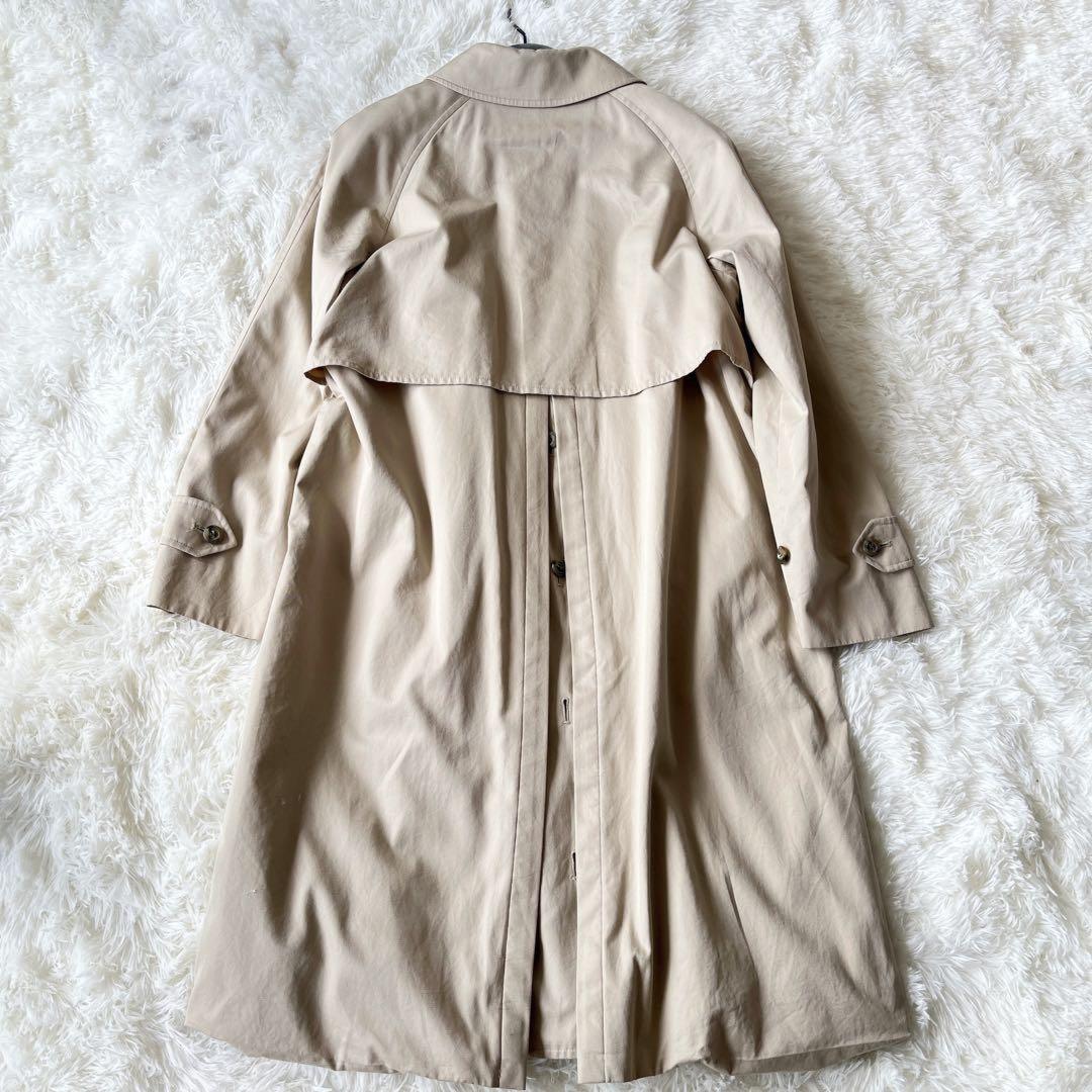 BURBERRY Coat Nova Check Asian fit M US size S Beige Authentic