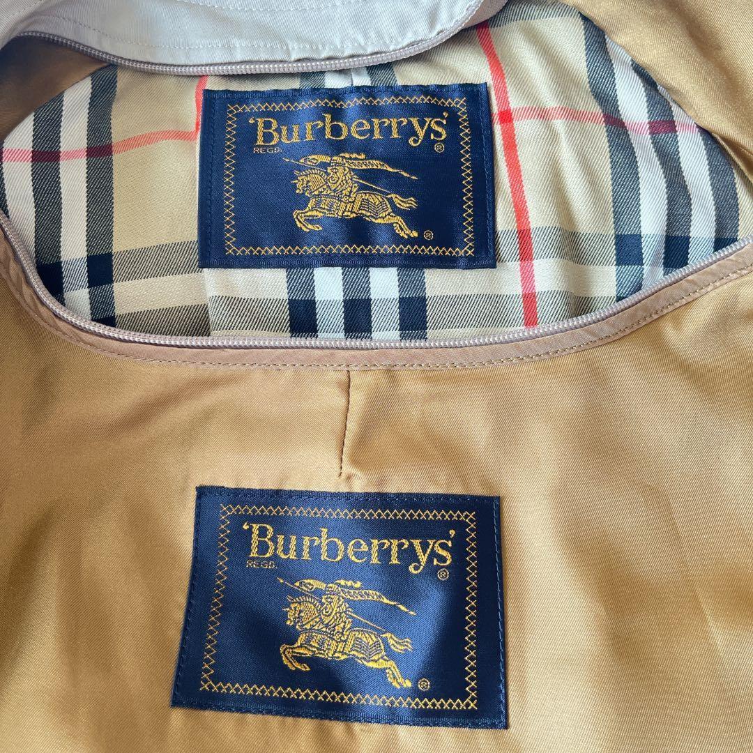BURBERRY Coat Nova Check Asian fit M US size S Beige Authentic