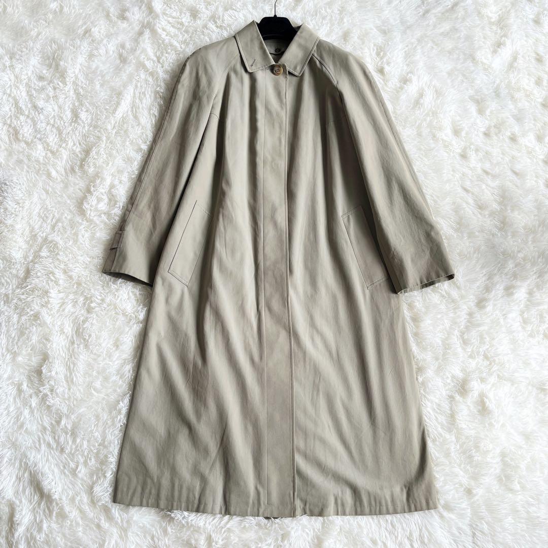 BURBERRY LONDON Coat Nova Check Asian fit L US size M Khaki Authentic