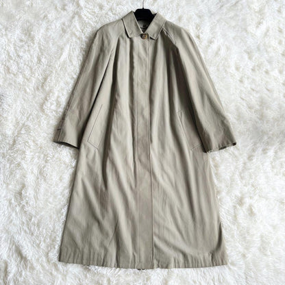 BURBERRY LONDON Coat Nova Check Asian fit L US size M Khaki Authentic