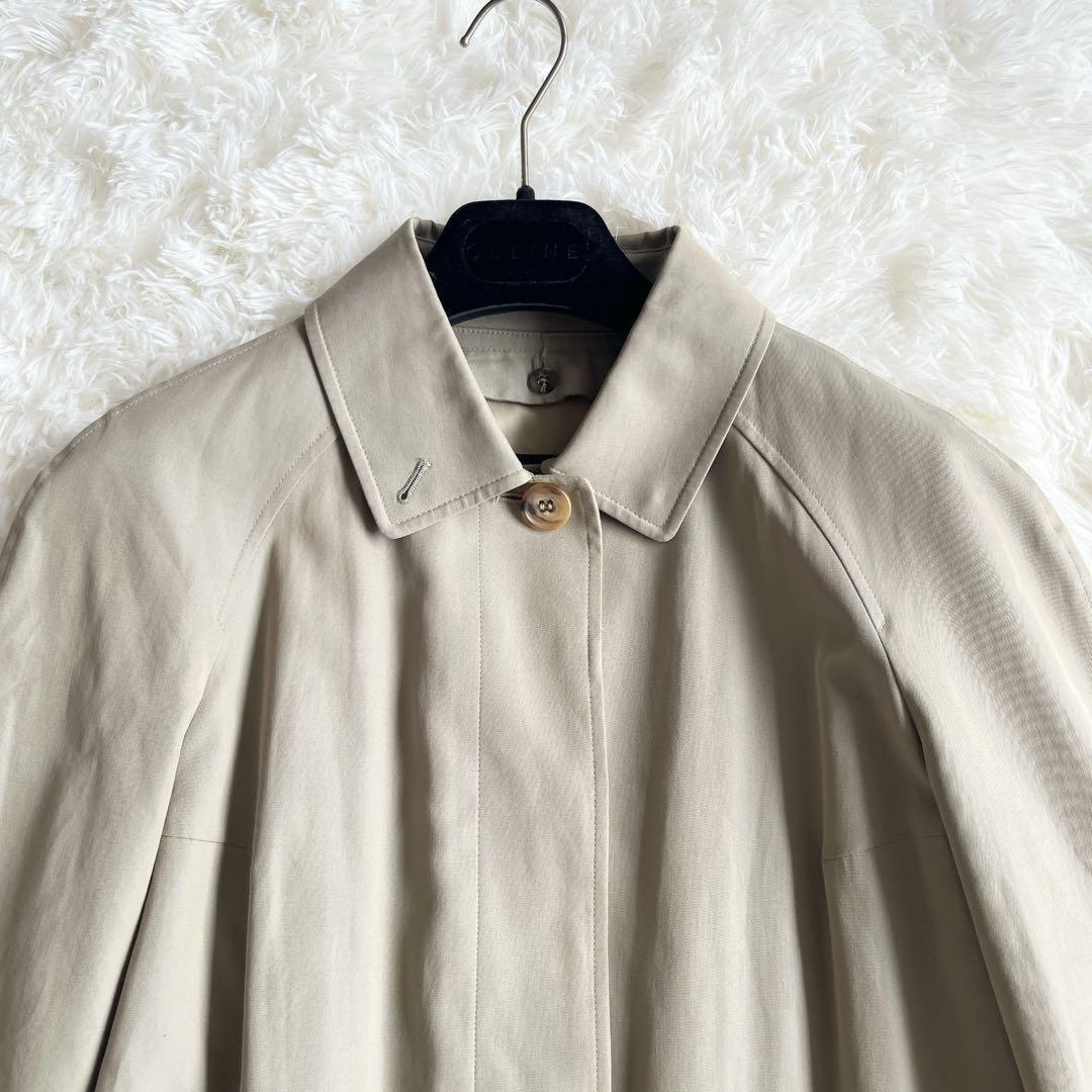 BURBERRY LONDON Coat Nova Check Asian fit L US size M Khaki Authentic