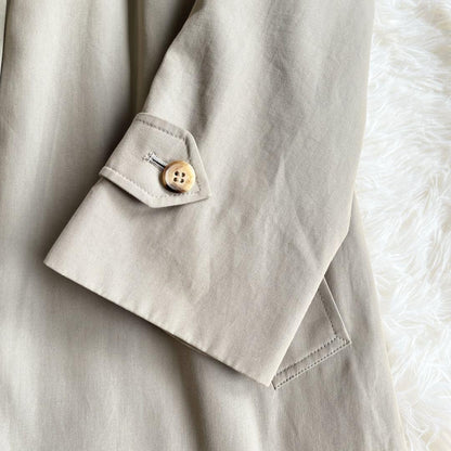 BURBERRY LONDON Coat Nova Check Asian fit L US size M Khaki Authentic