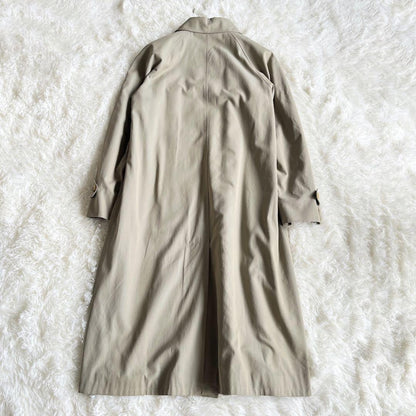 BURBERRY LONDON Coat Nova Check Asian fit L US size M Khaki Authentic