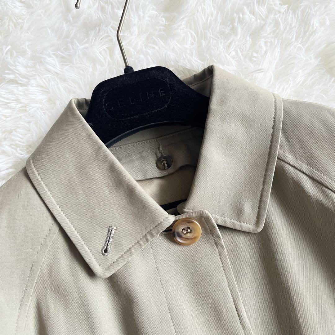 BURBERRY LONDON Coat Nova Check Asian fit L US size M Khaki Authentic