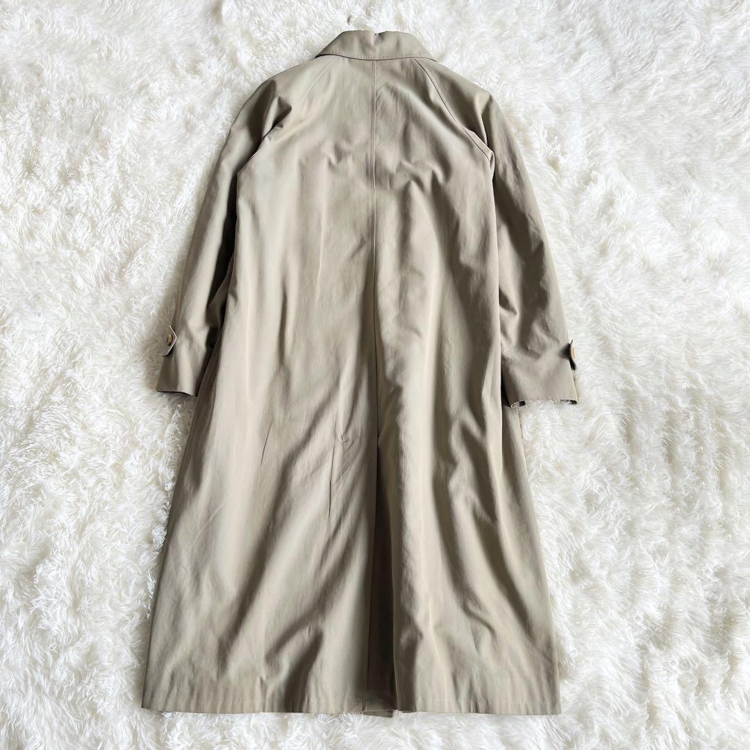 BURBERRY LONDON Coat Nova Check Asian fit L US size M Khaki Authentic