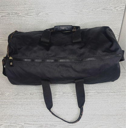 FENDI Boston Bag 2way ROMA Logo Authentic