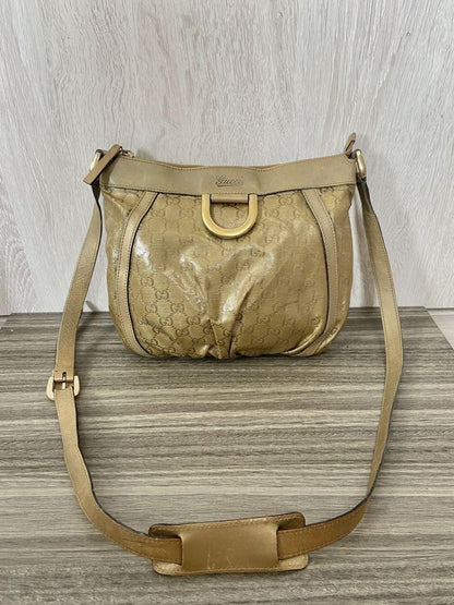 GUCCI Shoulder Bag Purse GG PVC Leather Authentic