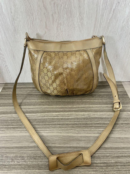 GUCCI Shoulder Bag Purse GG PVC Leather Authentic