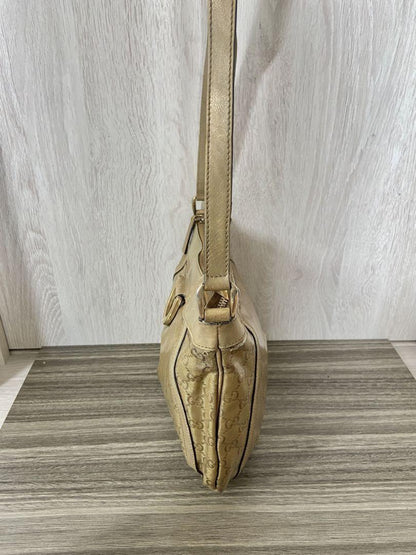 GUCCI Shoulder Bag Purse GG PVC Leather Authentic