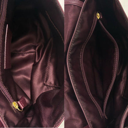 COACH Shoulder Bag Purse 2way Soho Leather Wine Red Authentic