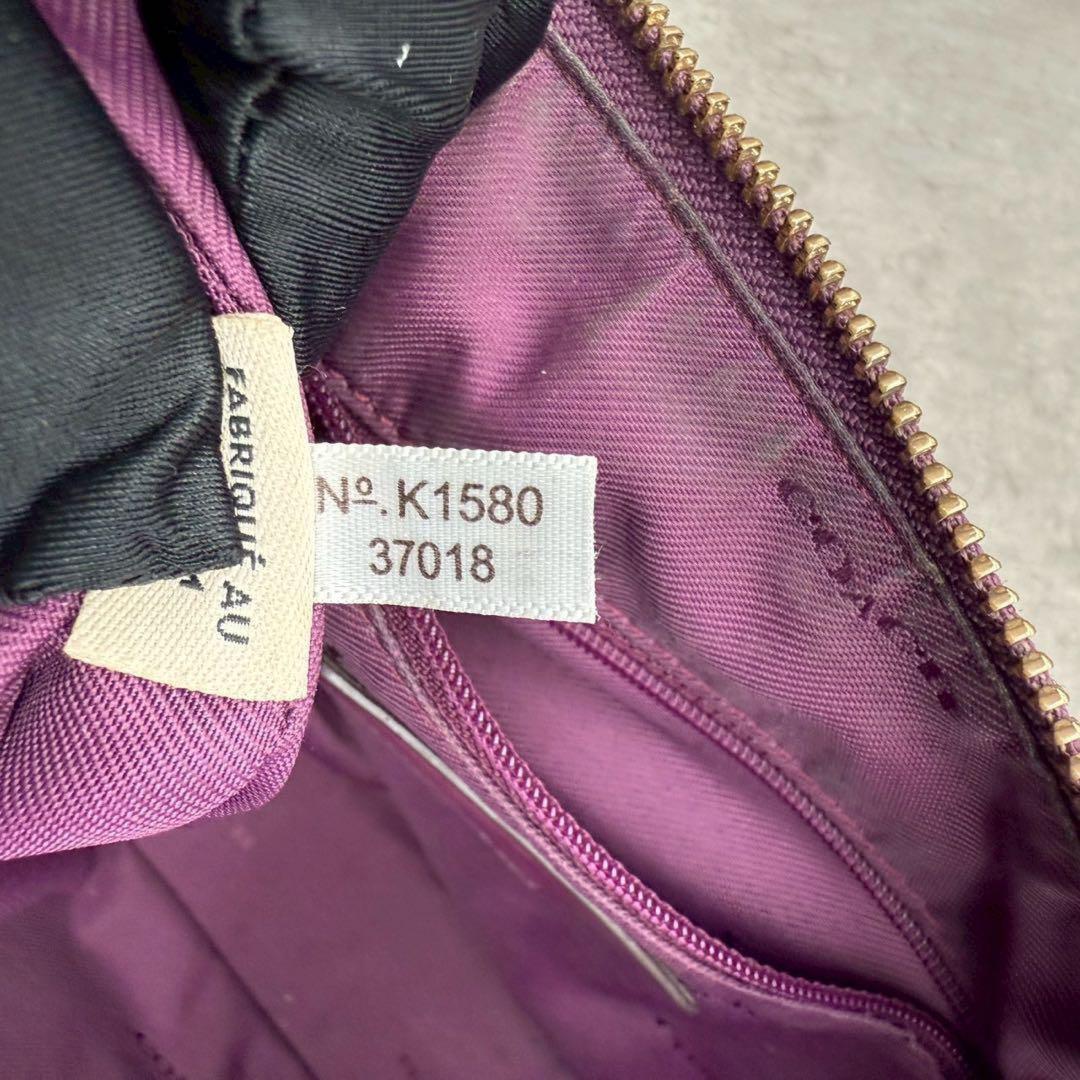 COACH Hand Shoulder Bag Tote Purse 2way Soho Hobo Leather Purple Authentic