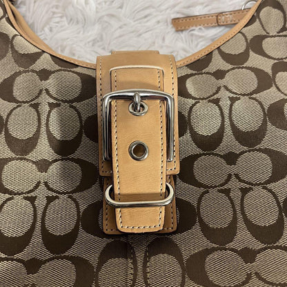COACH Hand Shoulder Bag Tote Purse Signature 6363 Authentic