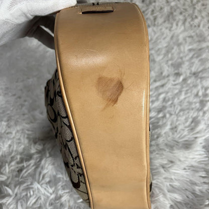 COACH Hand Shoulder Bag Tote Purse Signature 6363 Authentic