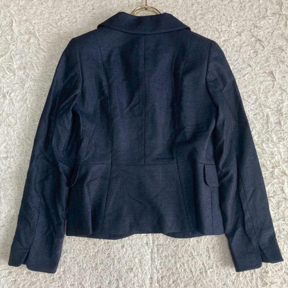 Aquascutum Jacket Asian fit M US size S Navy Authentic
