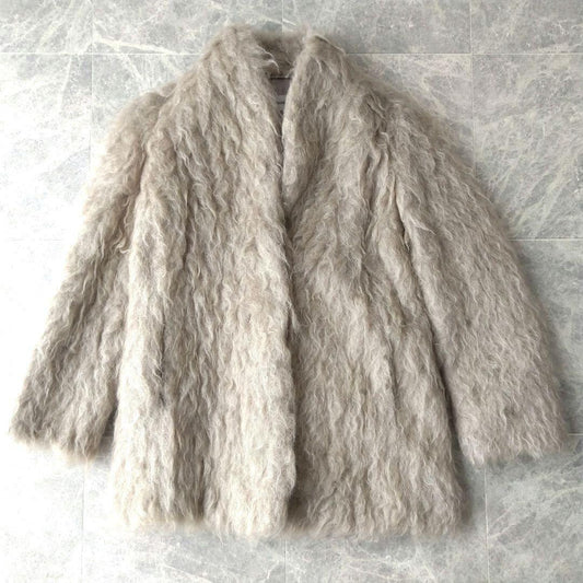 Aquascutum Coat Jacket Asian fit M US size S Beige Authentic