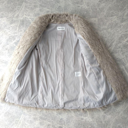 Aquascutum Coat Jacket Asian fit M US size S Beige Authentic
