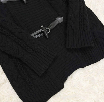 Aquascutum Duffle Coat Asian fit M US size S Black Authentic