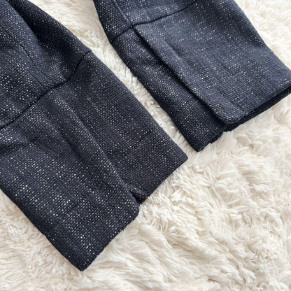 Max Mara SPORTMAX Long Coat Asian fit L 40 US size M Navy Blue Authentic