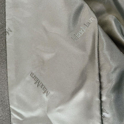 Max Mara Long Coat Asian fit S 36 US size XS Black Authentic