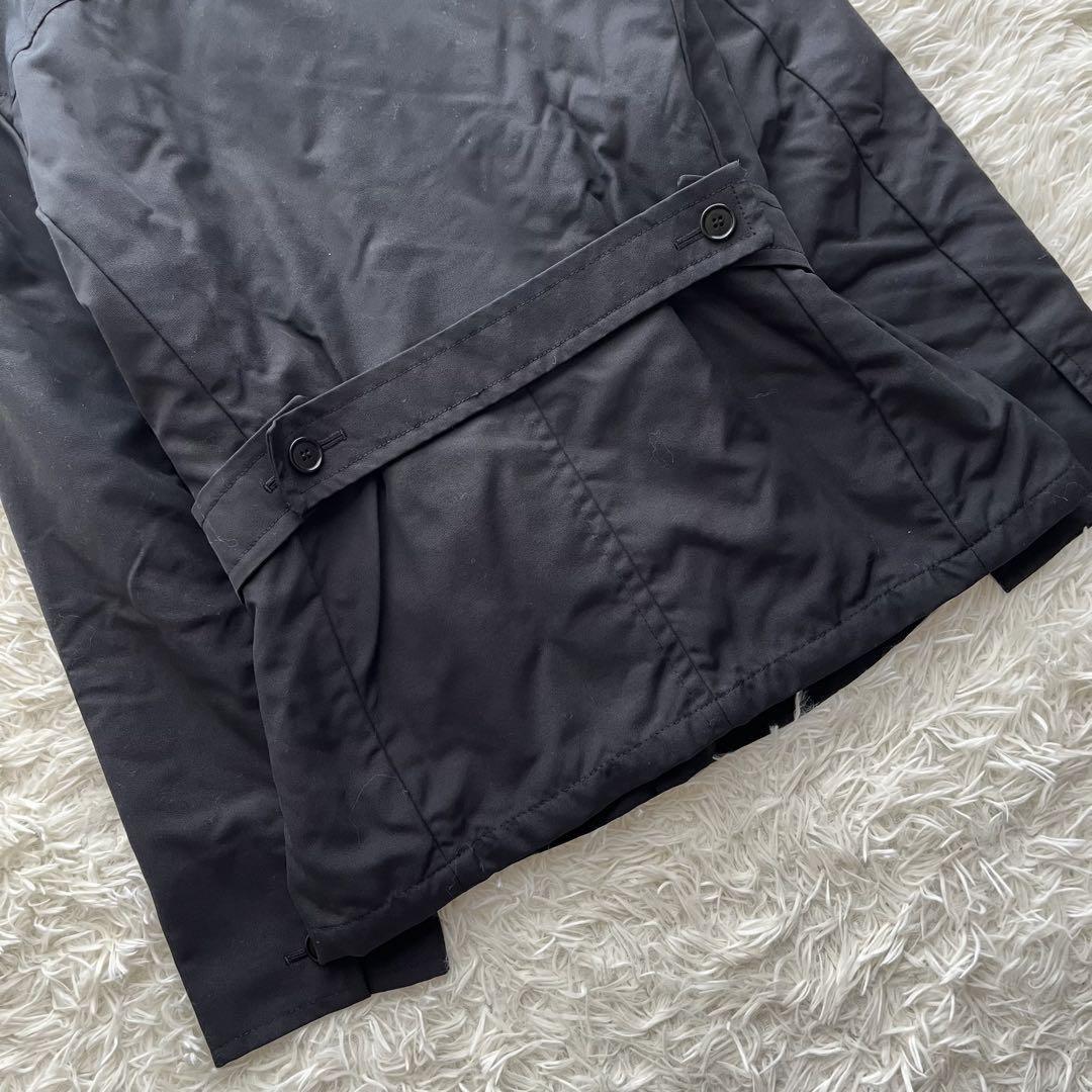 Max Mara SPORT MAX Short Coat Asian fit L 40 US size M Black Authentic