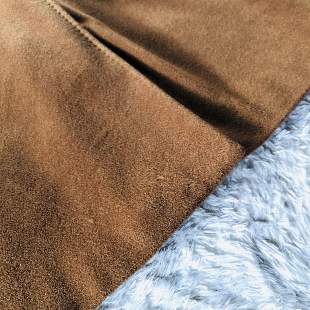 Max Mara Long Coat Asian fit L 40 US size M Brown Authentic