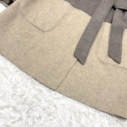Weekend Max Mara Reversible Coat Asian fit S 36 US size XS Beige Greige Auth
