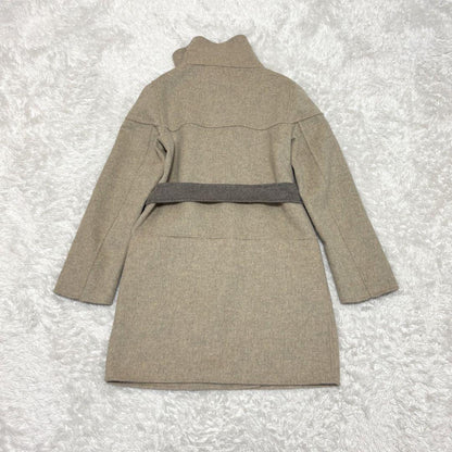 Weekend Max Mara Reversible Coat Asian fit S 36 US size XS Beige Greige Auth